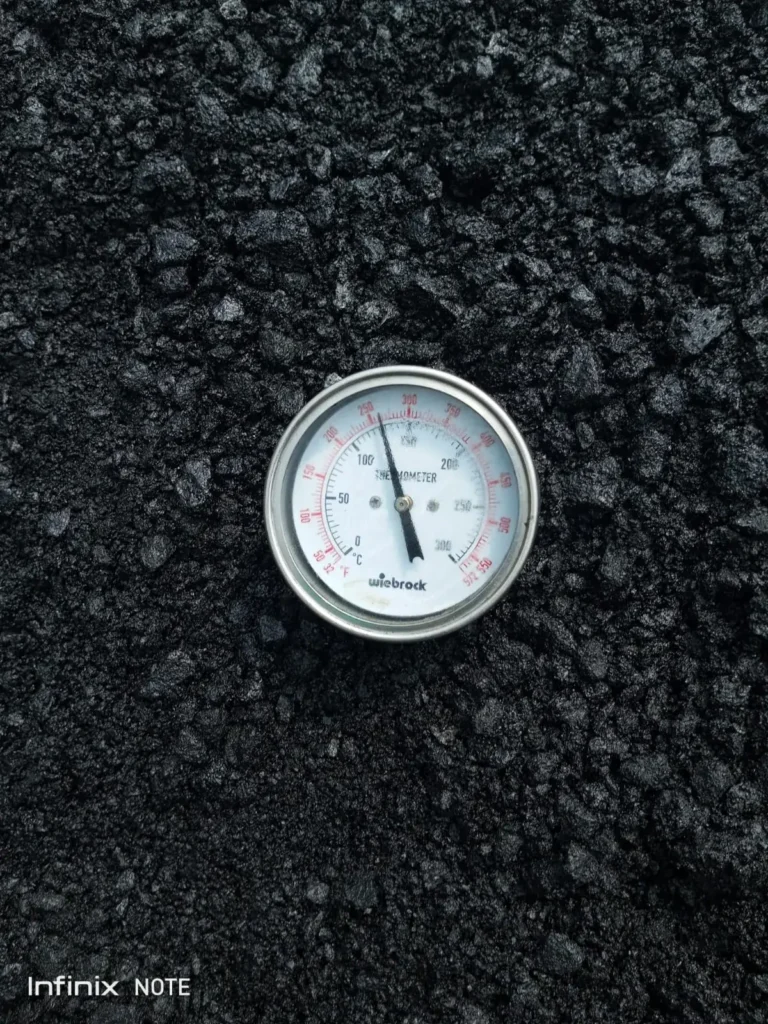 Proyek Pengaspalan di Karawaci